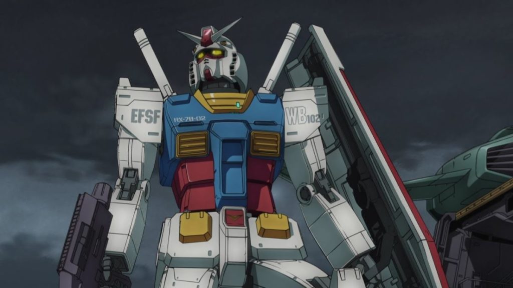 نمایی از انیمه Mobile Suit Gundam Wing