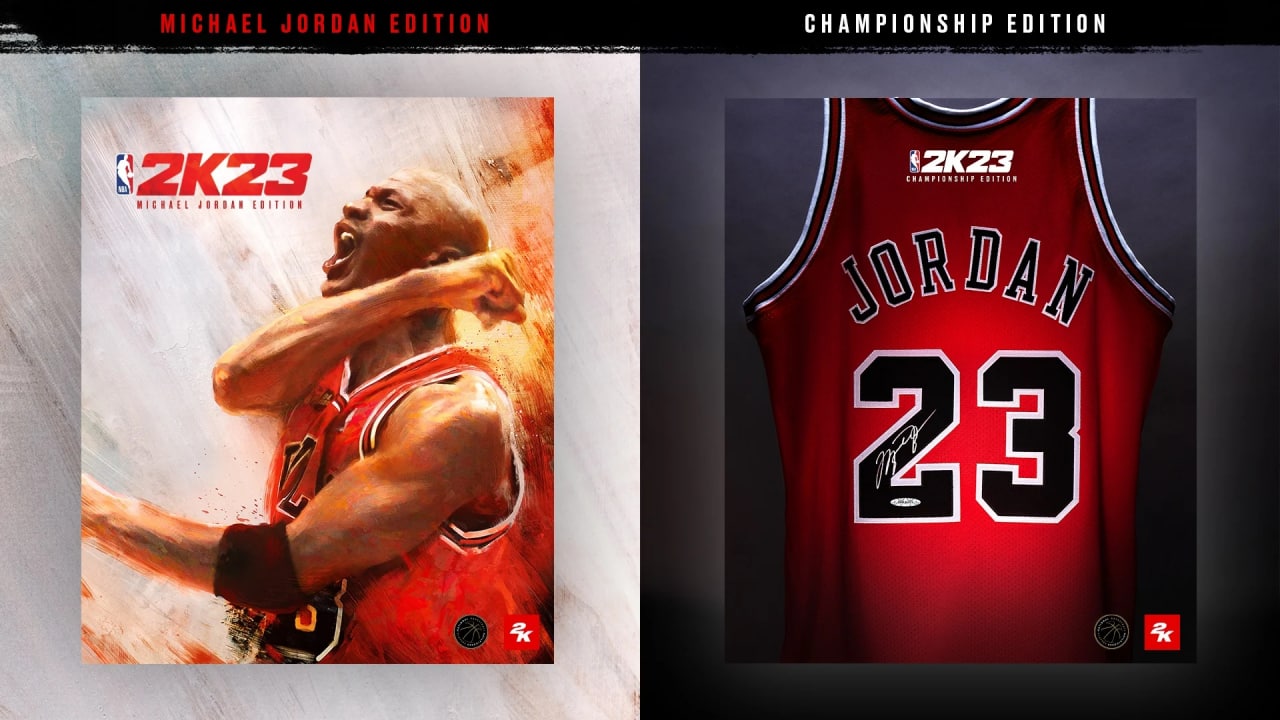 بازی NBA 2K23 همراه با تصور کاور مایکل جردن معرفی شد