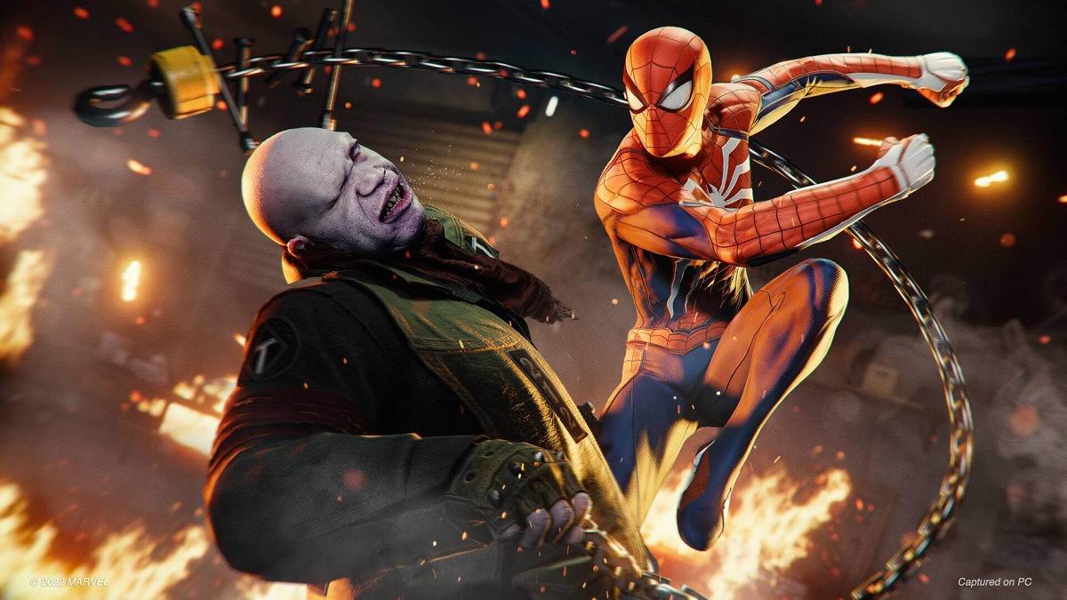 فایل‌های Marvel’s Spider-Man به لانچر پی‌سی پلی استیشن اشاره دارند