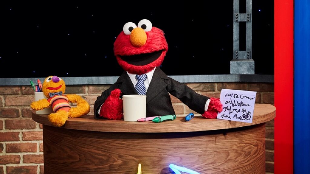 المو در The Not-Too-Late Show with Elmo