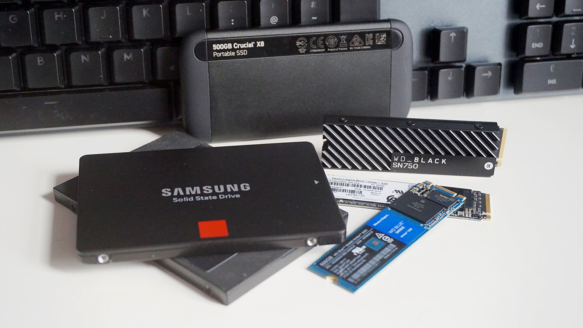 انواع حافظه‌های SSD