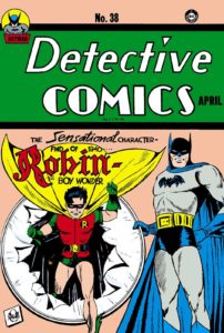کاور شماره ۳۸ کمیک Detective Comics (برای دیدن سایز کامل روی تصویر کلیک کنید)