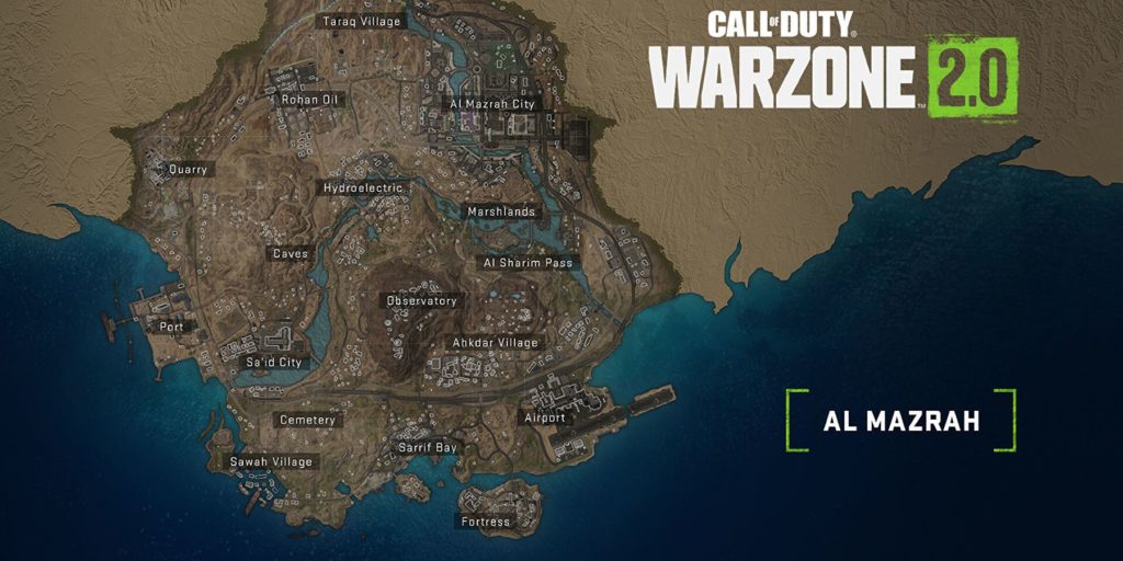 Call of Duty Warzone 2.0 Map