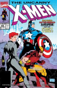 کاور شماره ۲۶۸ کمیک Uncanny X-Men (برای دیدن سایز کامل روی تصویر کلیک/تپ کنید)