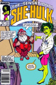 کاور شماره ۸ کمیک The Sensational She-Hulk (برای دیدن سایز کامل روی تصویر کلیک/تپ کنید)