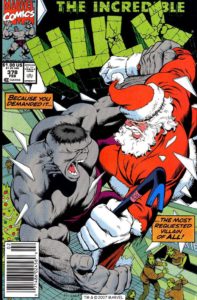 کاور شماره ۳۷۸ کمیک Incredible Hulk (برای دیدن سایز کامل روی تصویر کلیک/تپ کنید)