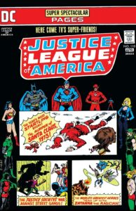 کاور شماره ۱۱۰ کمیک Justice League of America (برای دیدن سایز کامل روی تصویر کلیک/تپ کنید)