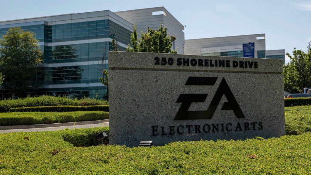 محل داستان شرکت EA