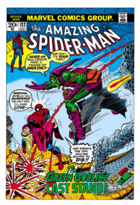 کاور شماره ۱۲۲ کمیک The Amazing Spider-Man (برای دیدن سایز کامل روی تصویر کلیک/تپ کنید)
