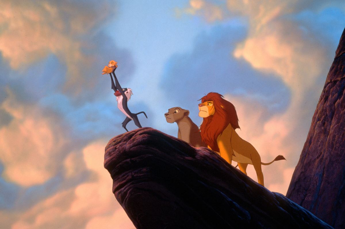 نمایی از انیمیشن The Lion King