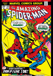 کاور شماره ۱۴۹ کمیک The Amazing Spider-Man (برای دیدن سایز کامل روی تصویر کلیک/تپ کنید)