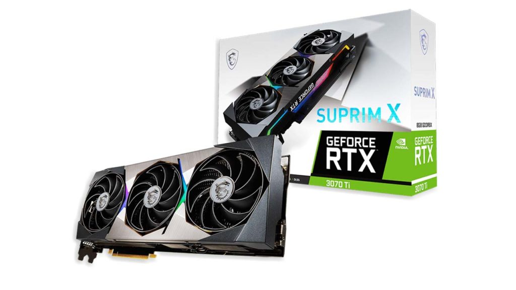 کارت گرافیک MSI GeForce RTX 3070 Ti SUPRIM X 8G