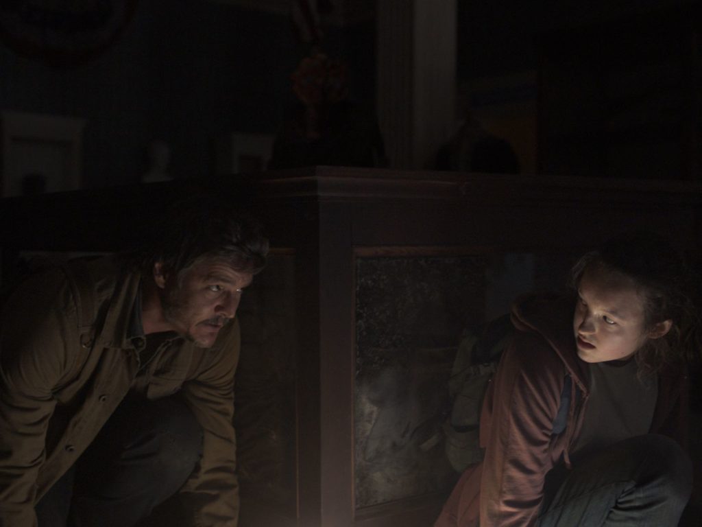 Ellie and Joel in HBO The Last of Us 