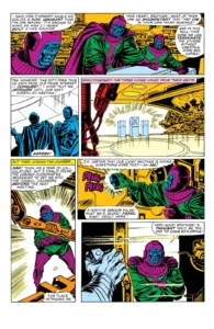 رونمایی از همایش کانگ‌ها در شماره ۲۶۷ کمیک The Avengers (برای دیدن سایز کامل روی تصویر تپ/کلیک کنید)