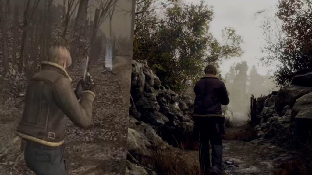 Resident Evil 4 remake Difference 