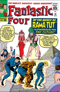 کاور شماره ۱۹ کمیک Fantastic Four (برای دیدن سایز کامل روی تصویر تپ/کلیک کنید)