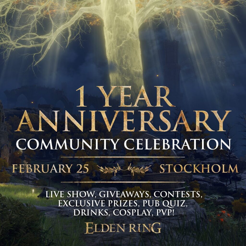 مراسم مخصوصی برای سالگرد عرضه بازی Elden Ring برگزار خواهد شد - ویجیاتو