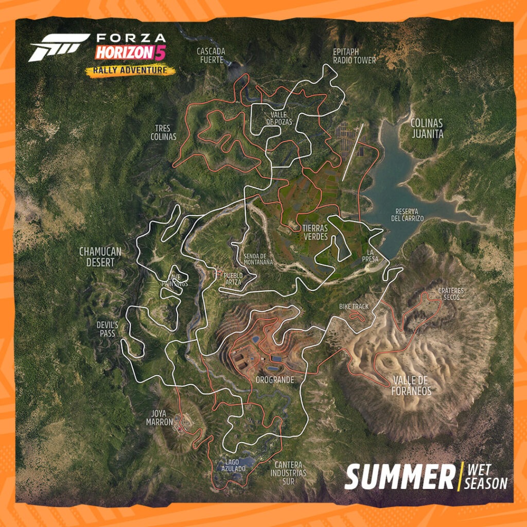 نقشه Forza Horizon 5: Rally Adventure منتشر شد - ویجیاتو