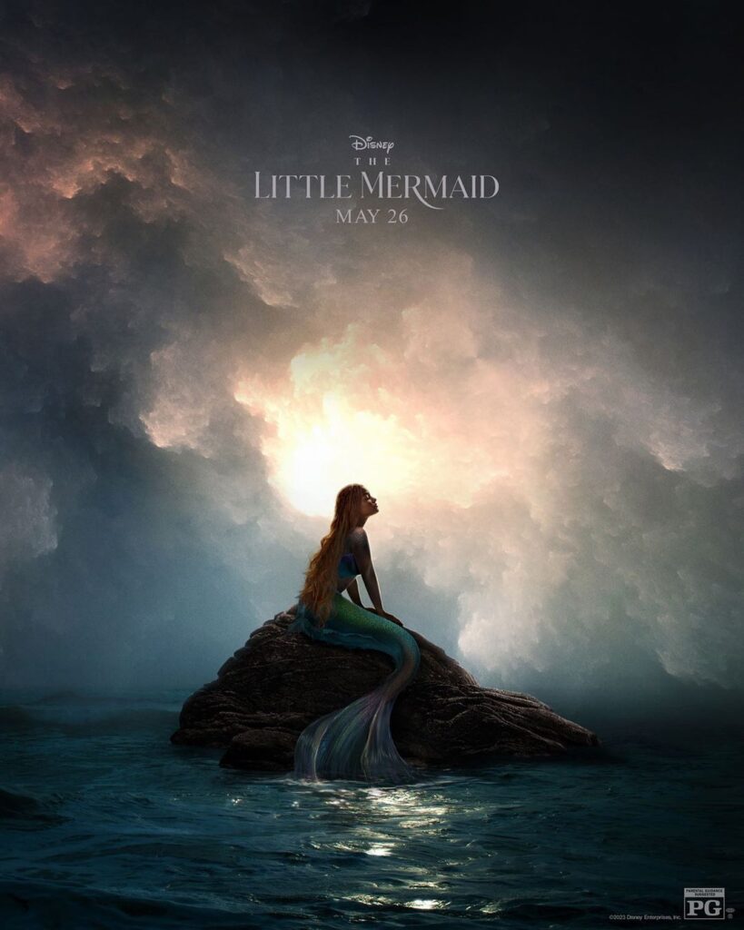 پوستر جدید فیلم The Little Mermaid با نقش‌آفرینی هلی بیلی منتشر شد - ویجیاتو