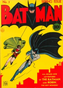کاور شماره‌ی ۱ کمیک Batman (یرای دیدن سایز کامل روی تصویر تپ/کلیک کنید)