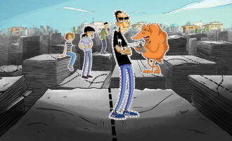 انیمیشن Tear Along the Dotted Line