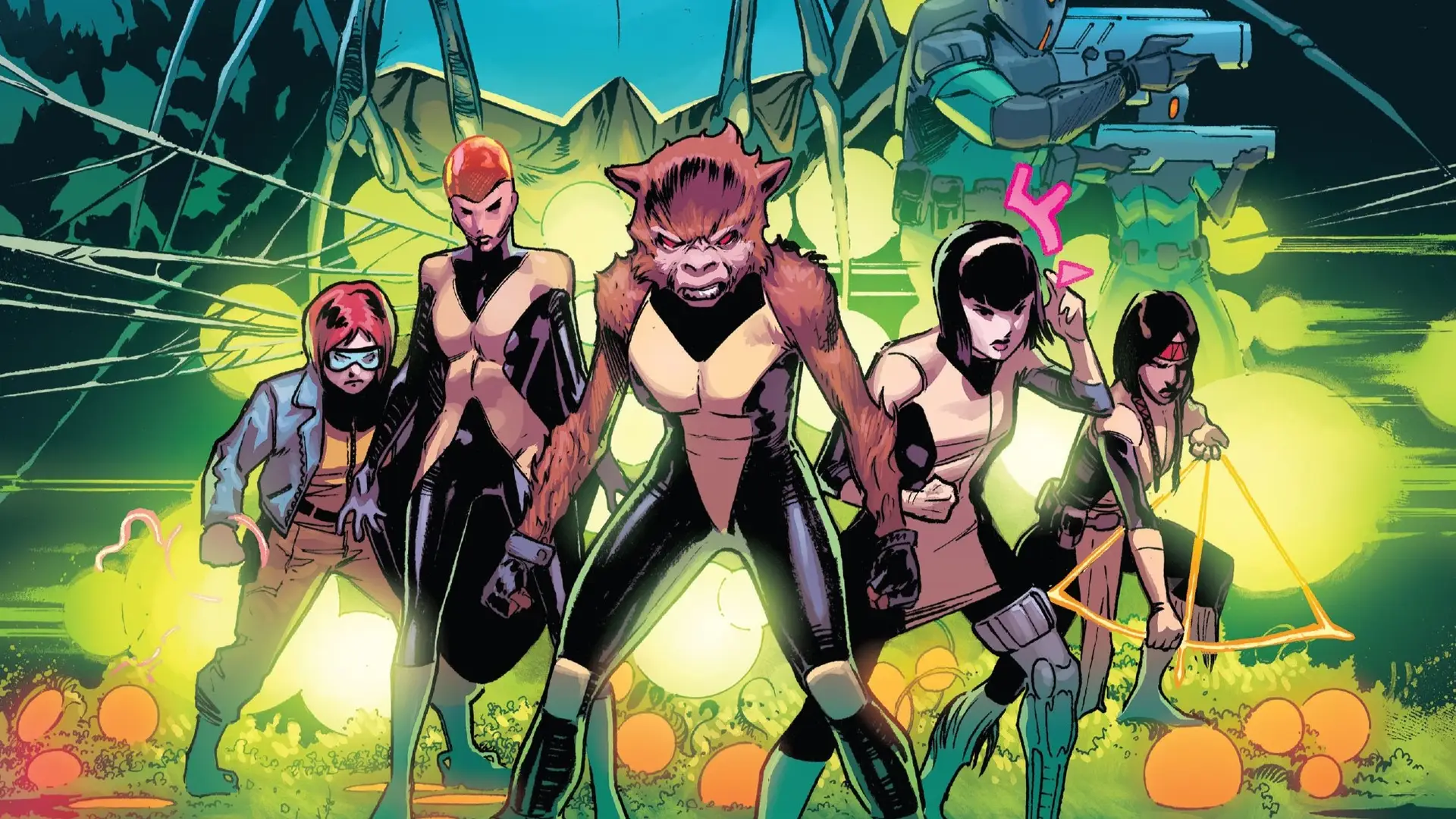 با تیم جهش‌یافته‌های نو در کمیک New Mutants Lethal Legion آشنا شوید