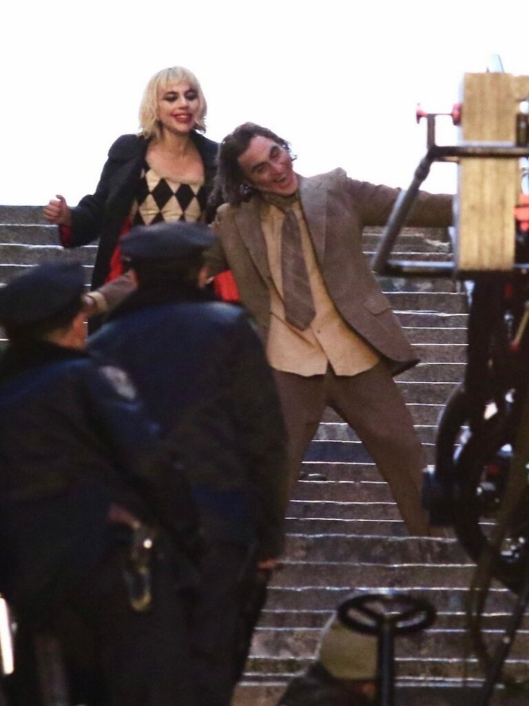 لیدی گاگا و واکین فینیکس در فیلم Joker 2