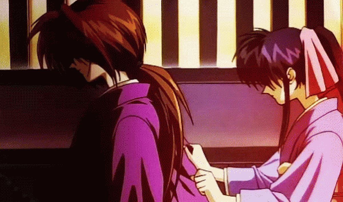 کنشین و کائورو، زوج انیمه Rurouni Kenshin