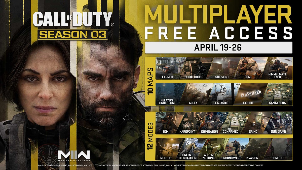 بازی Call of Duty Modern Warfare 2 تا چند ساعت دیگر رایگان می‌شود