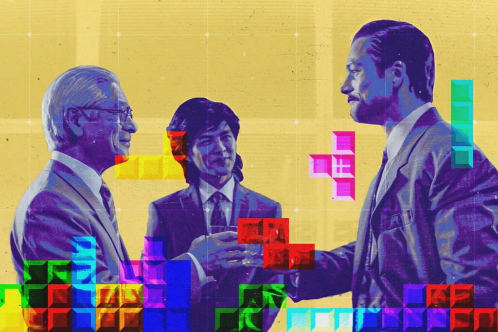 نقد فیلم Tetris | بازی تکنولوژی و سیاست
