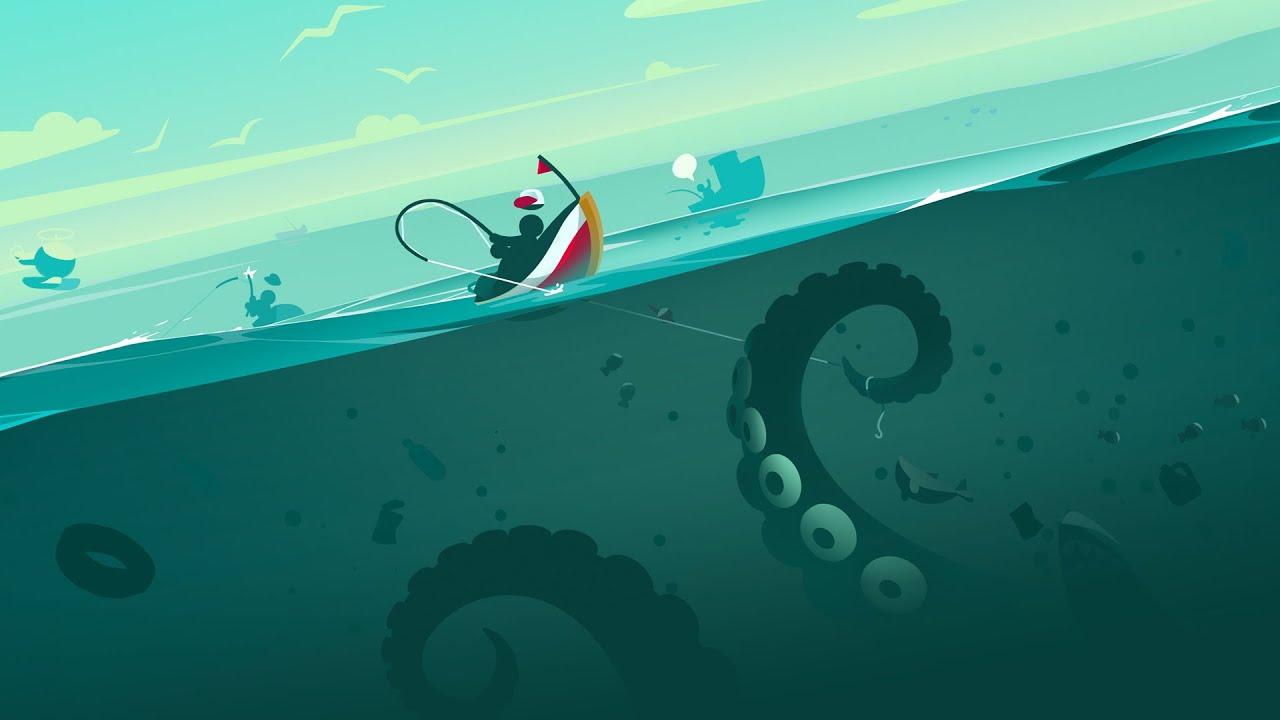 بازی موبایلی Creatures of the Deep؛ تجربه‌ای جذاب از ماهیگیری توام با امواج دریا