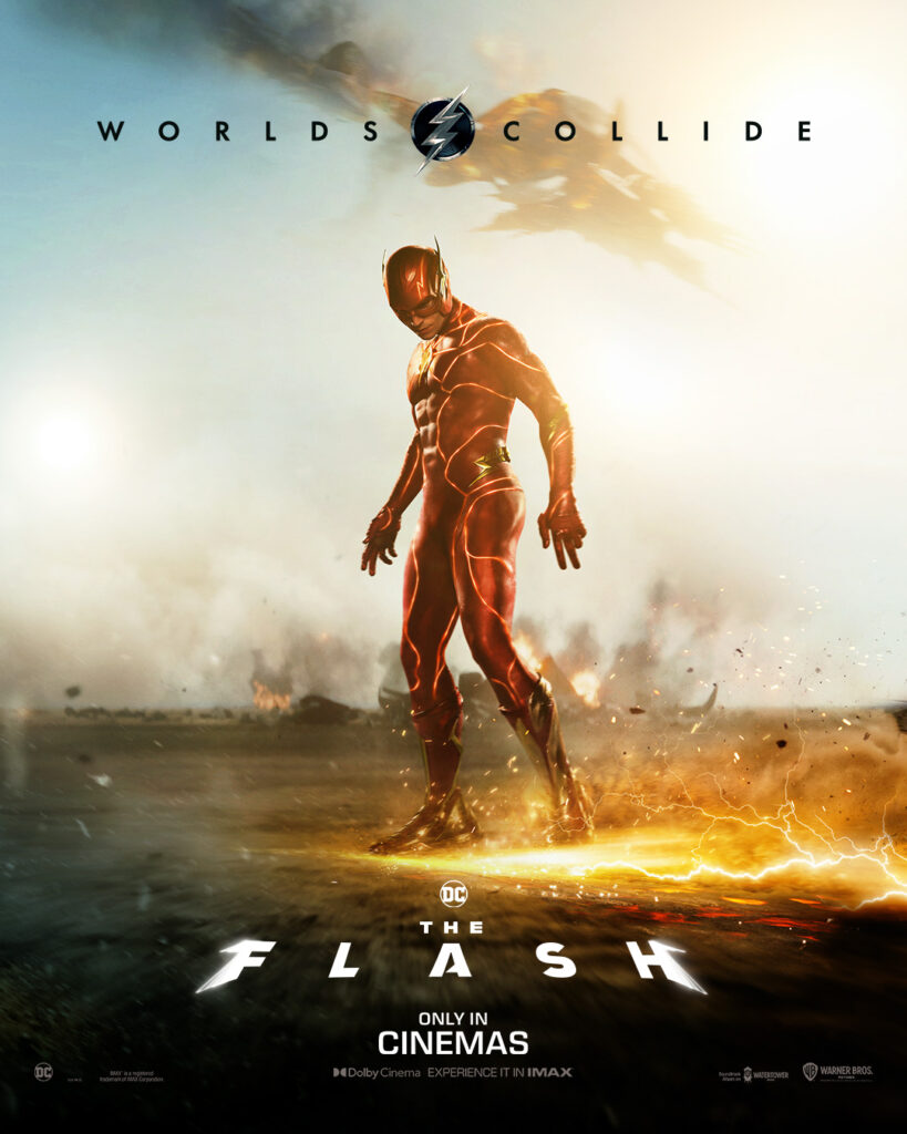 رونمایی از پوسترهای جدید فیلم The Flash با محوریت بتمن و سوپرگرل - ویجیاتو