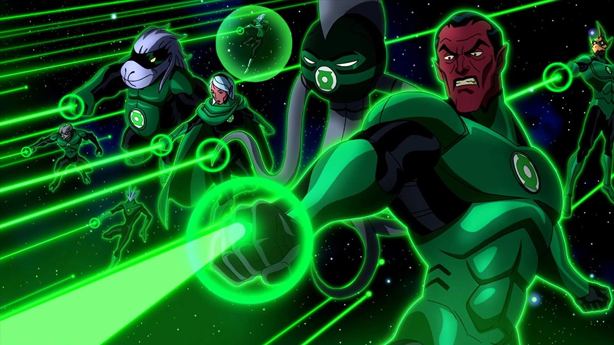 نمایی از Green Lantern: Emerald Knights