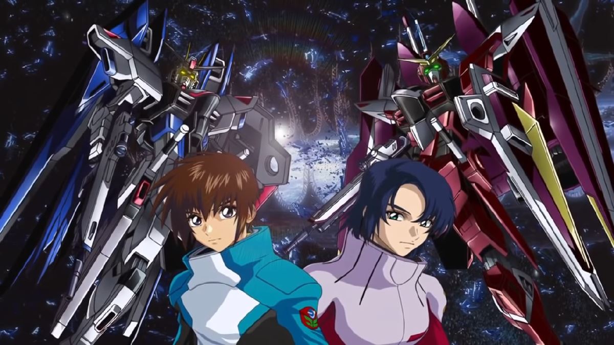 نمایی از انیمه Gundam SEED Destiny