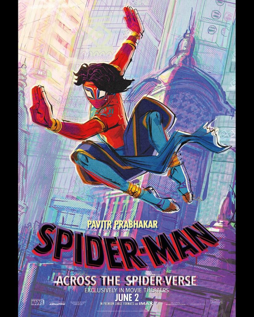 گربه عنکبوتی در میان جدیدترین پوسترهای Spider-Man: Across the Spider-Verse خودنمایی می‌کند - ویجیاتو