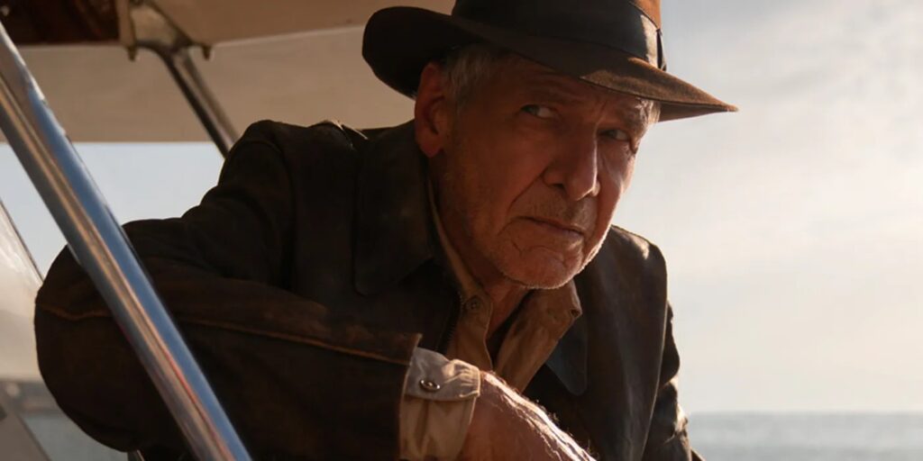 هریسون فورد در فیلم Indiana Jones 5