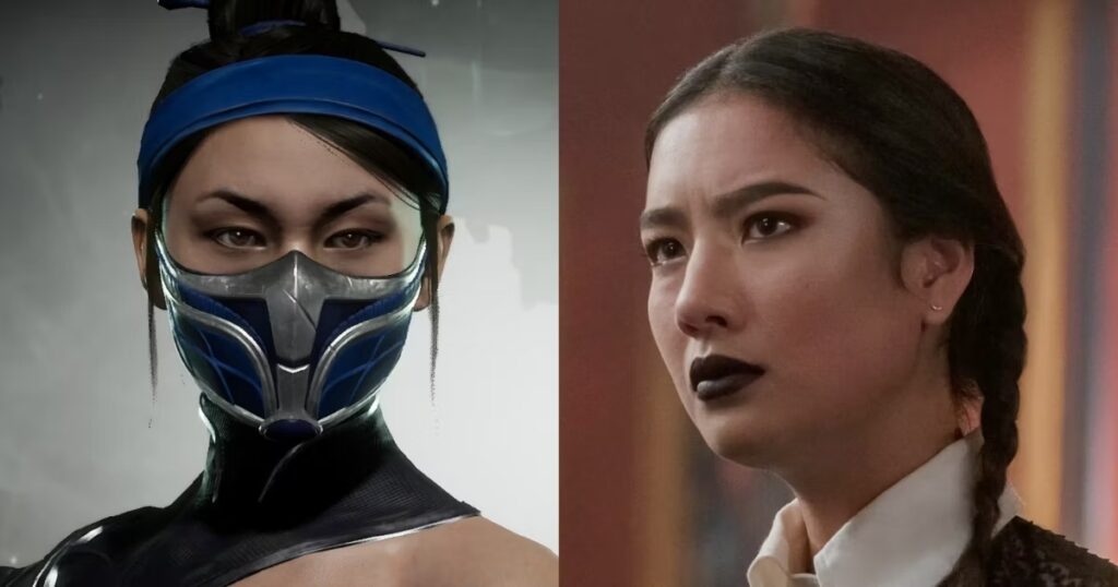  آدلین رودولف در نقش کیتانا در فیلم Mortal Kombat 2