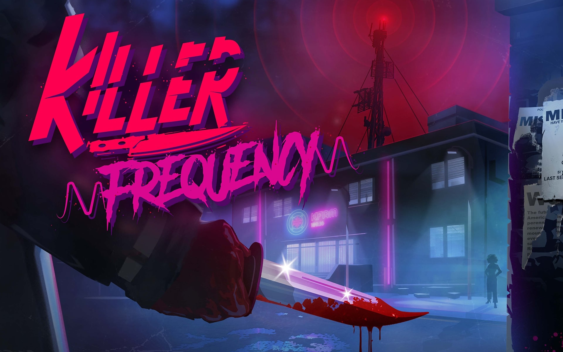 با Killer Frequency در نقش یک مجری رادیو جلوی یک قاتل سریالی را بگیرید!