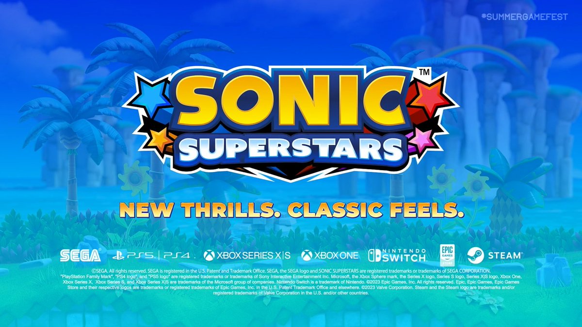 بازی Sonic Superstars از سوی سگا معرفی شد