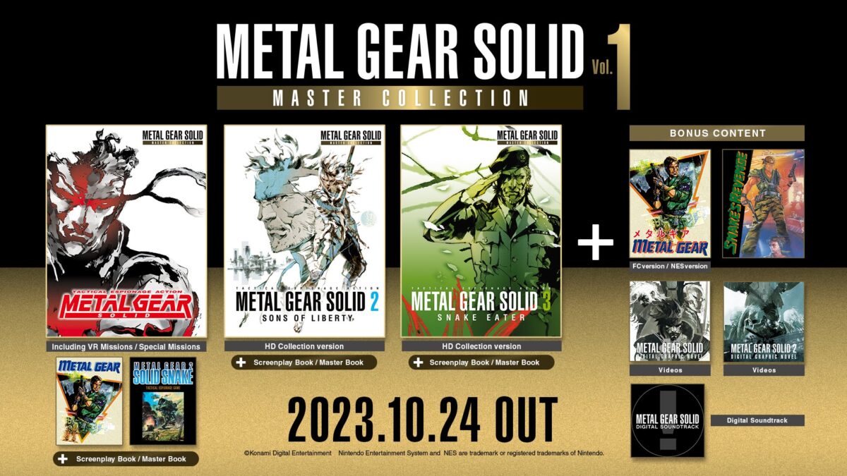 تاریخ انتشار کلکسیون Metal Gear Solid مشخص شد