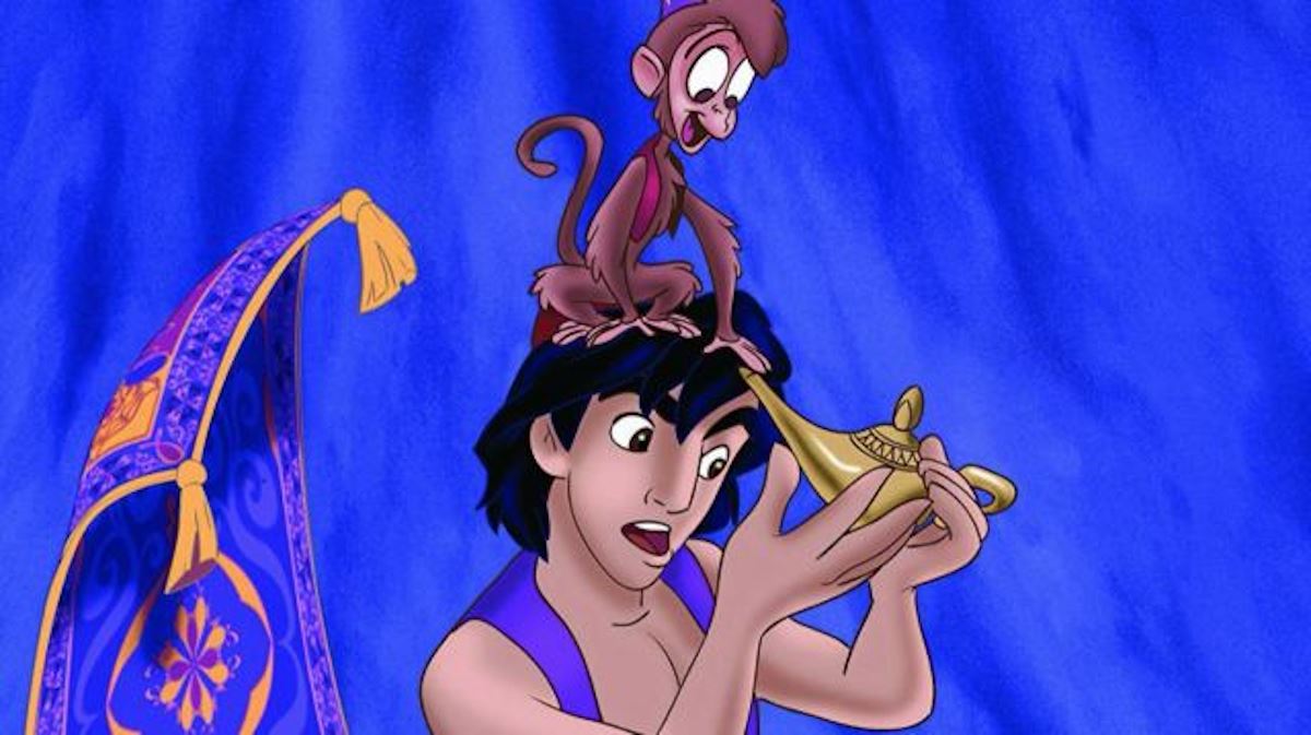 تصویری از Abu از انیمیشن Aladdin