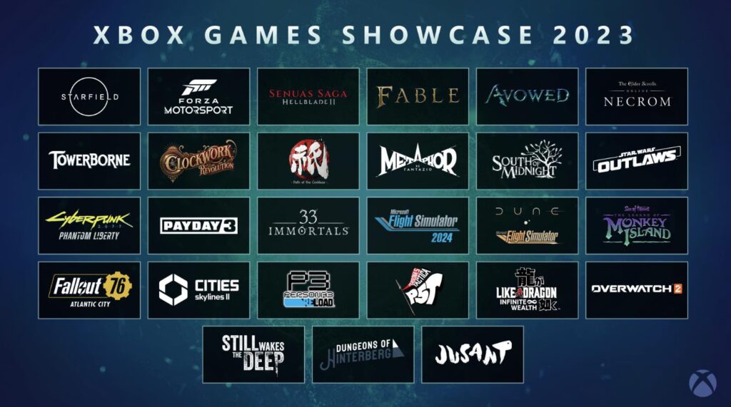 Xbox Game Showcase 2023