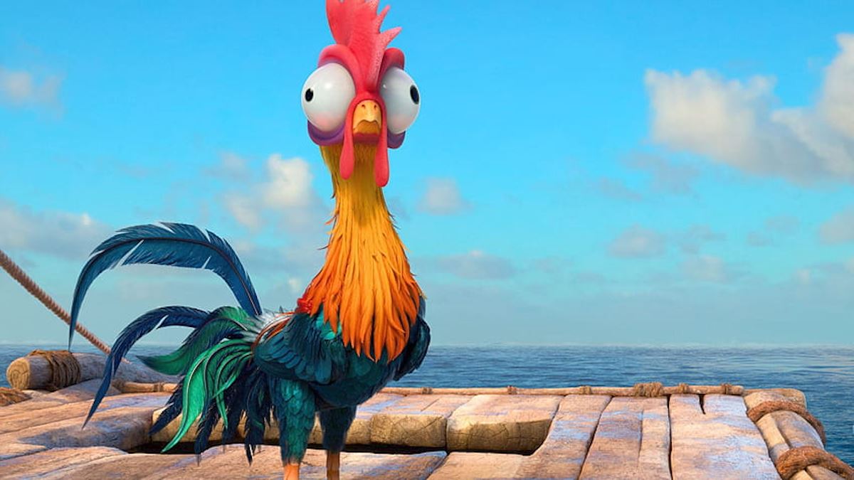 نمایی از Heihei از انیمیشن Moana