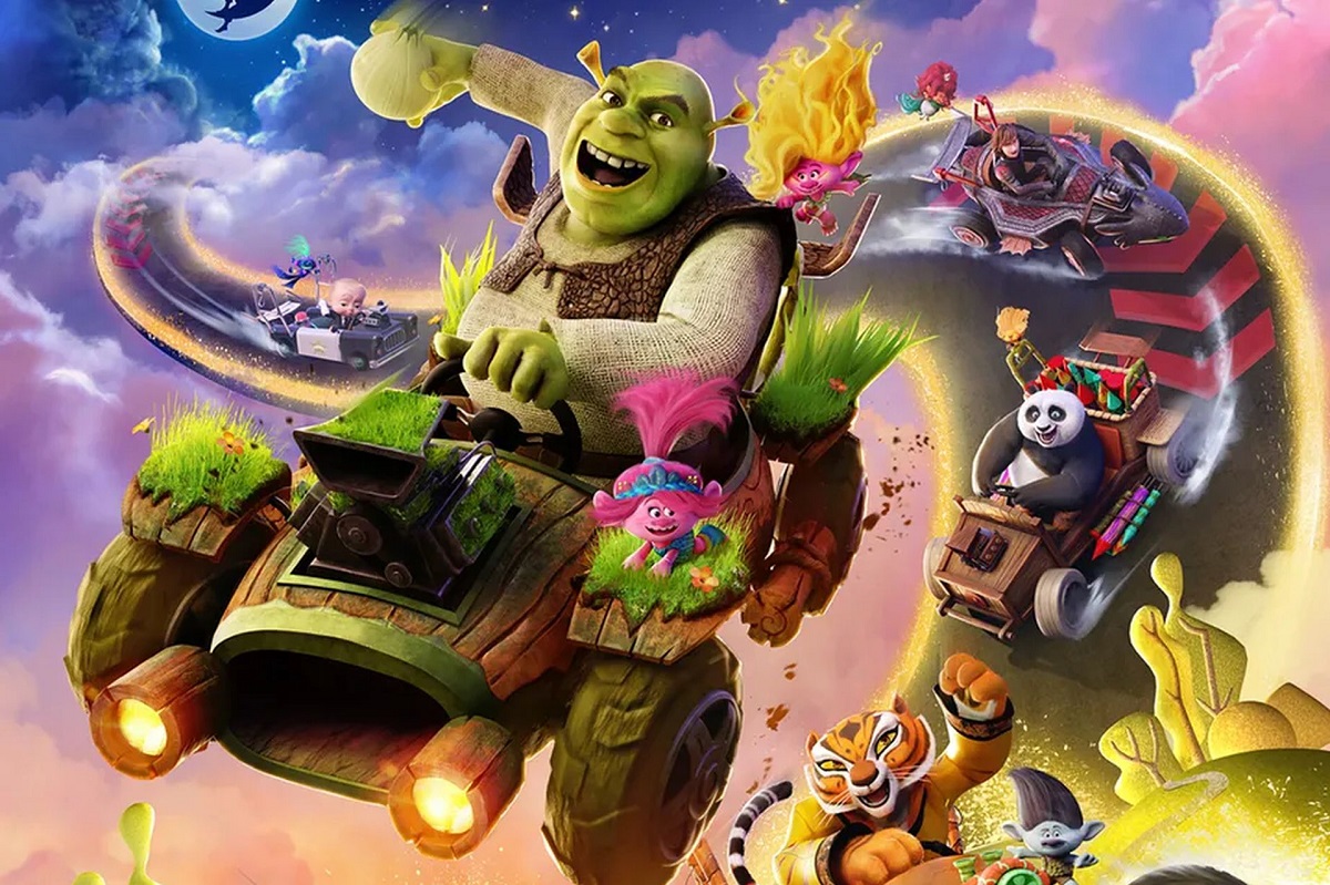 بازی DreamWorks All-Star Kart Racing با حضور شرک معرفی شد