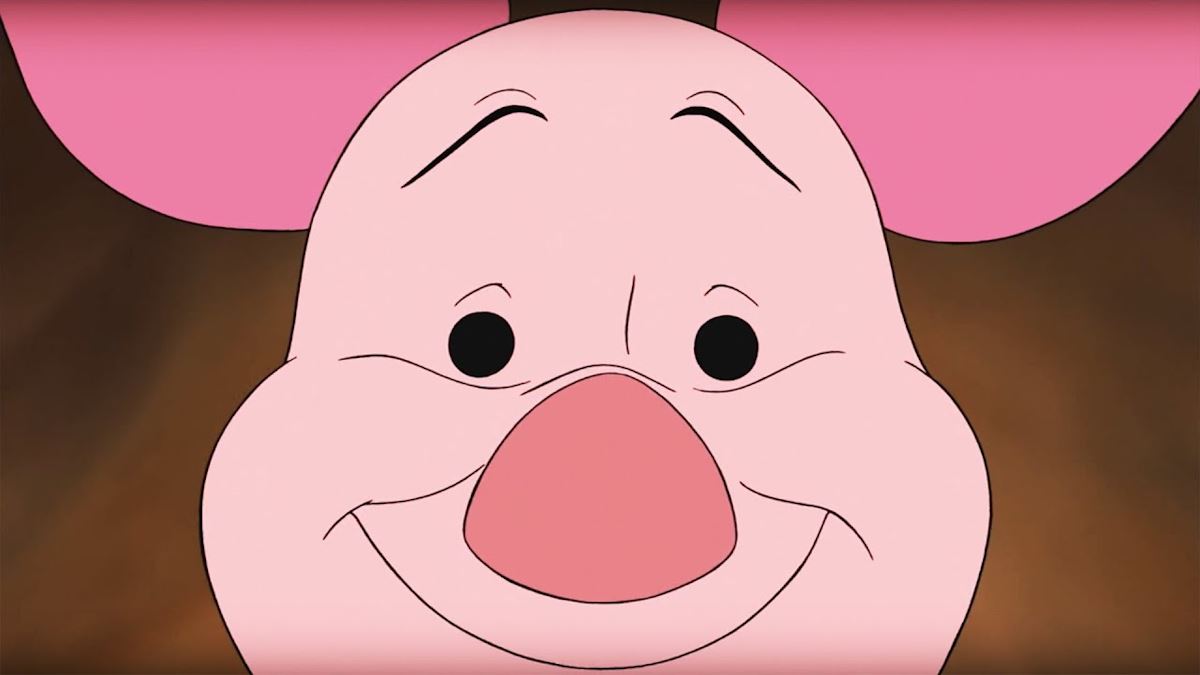 تصویری از Piglet از انیمیشن Winnie the Pooh