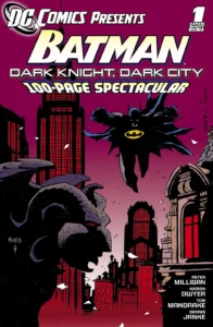 کاور کمیک Batman: Dark Knight, Dark City (برای دیدن سایز کامل روی تصویر تپ/کلیک کنید)