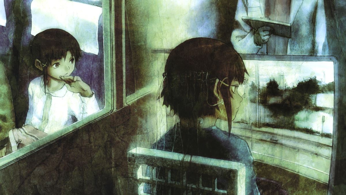 تصویری از انیمه پیشگام Serial Experiments Lain