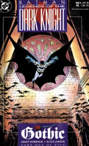 کاور شماره‌ی ۶ کمیک Batman: Legends of the Dark Knight (برای دیدن سایز کامل روی تصویر تپ/کلیک کنید)