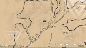 مکان هوش مصنوعی در بازی Red Dead Redemption 2 (برای دیدن سایز کامل روی تصویر تپ/کلیک کنید)