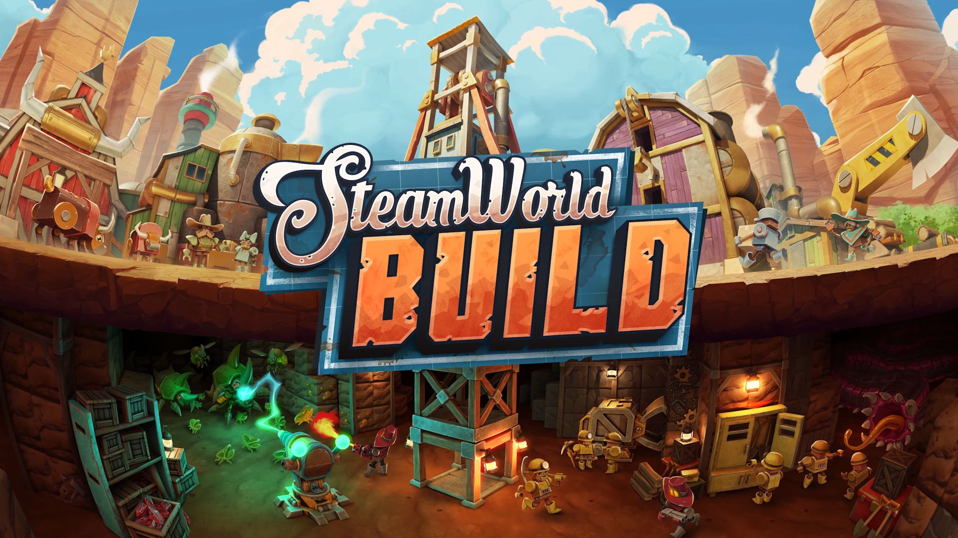 تاریخ عرضه بازی SteamWorld Build مشخص شد